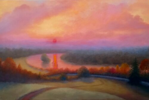 Petersham Meadow van Lee Campbell, Schilderij te koop op Singulart
