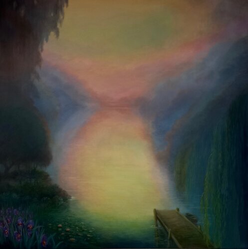Elysian Willows van Lee Campbell, Schilderij te koop op Singulart