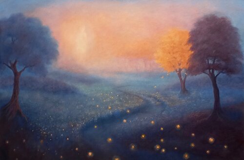 The Blessing di Lee Campbell, Pittura in vendita su Singulart
