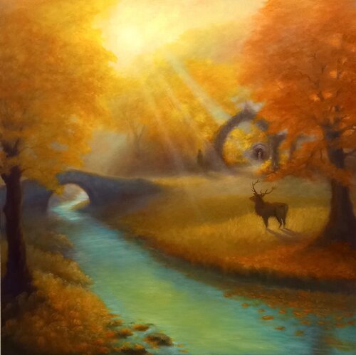 Orphic Portal di Lee Campbell, Pittura in vendita su Singulart
