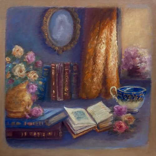 La Livre de la Rose von Lee Campbell, Malerei kaufen auf Singulart