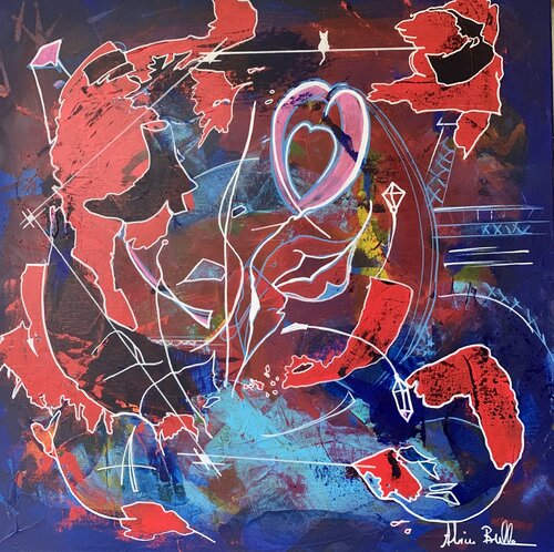 Bazar Parisien van Alain Bulle, Schilderij te koop op Singulart
