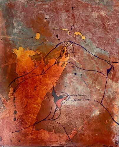 Origine du monde en En string de Alain Bulle, Pintura a la venta en Singulart