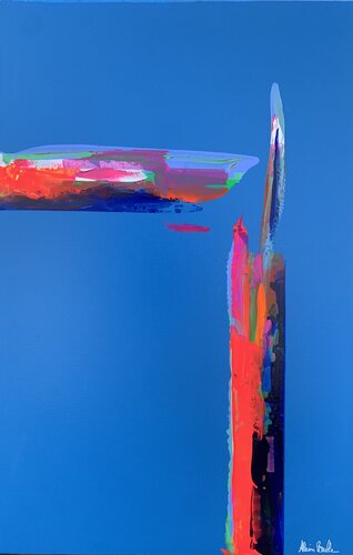 Kairos 21 by Alain Bulle, 회화 for Sale on Singulart