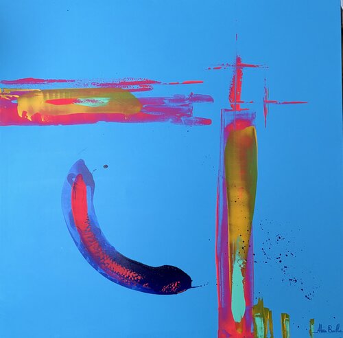 abime 23 van Alain Bulle, Schilderij te koop op Singulart