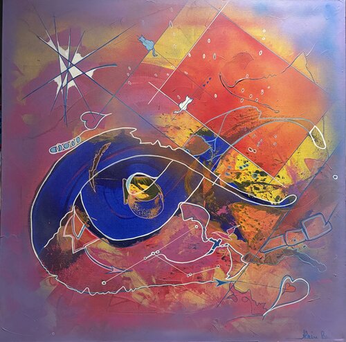 INFINI di Alain Bulle, Pittura in vendita su Singulart