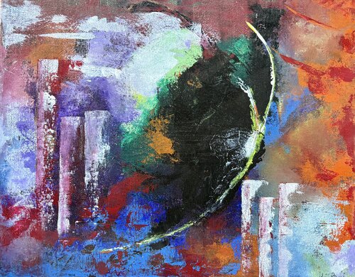 La Ville de Alain Bulle, Pintura a la venta en Singulart