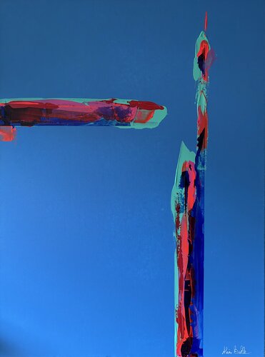 Kairos 40 di Alain Bulle, Pittura in vendita su Singulart