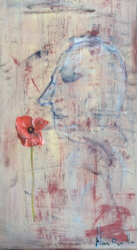 Profil by Alain Bulle, 회화 for Sale on Singulart