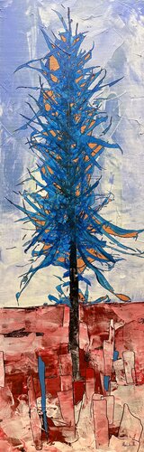Toujours debout van Alain Bulle, Schilderij te koop op Singulart