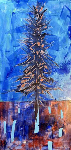 Sapin von Alain Bulle, Malerei kaufen auf Singulart
