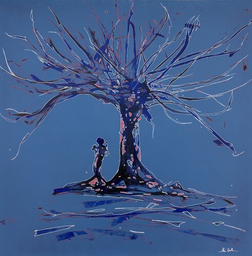 Arbre sorcier van Alain Bulle, Schilderij te koop op Singulart