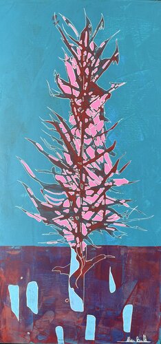 Sapin 200 by Alain Bulle, Painting for Sale on Singulart