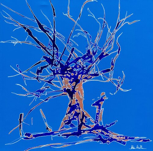 Shinrin-yoku di Alain Bulle, Pittura in vendita su Singulart