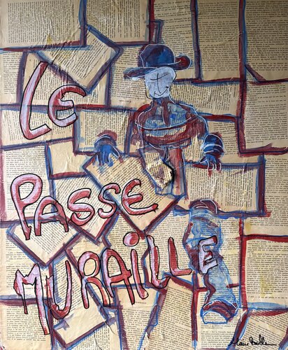 Le passe muraille di Alain Bulle, Pittura in vendita su Singulart