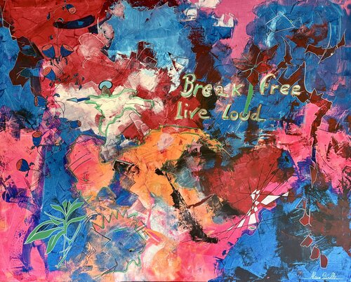 Break free by Alain Bulle, Painting for Sale on Singulart