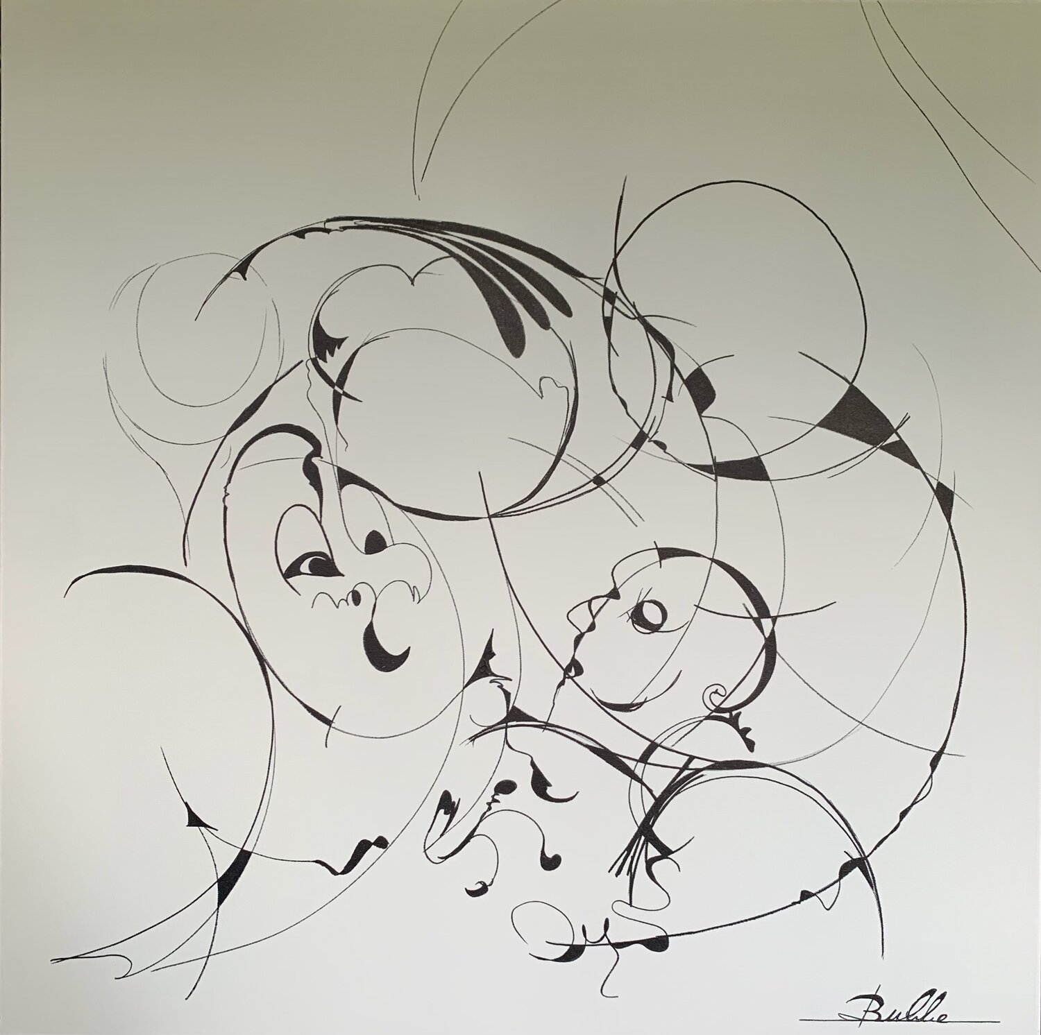 Exquise esquisse Alain Bulle