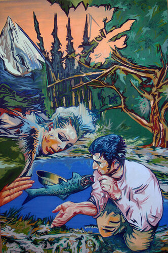 A Circassian Love Story von Caner Karavit, Malerei kaufen auf Singulart