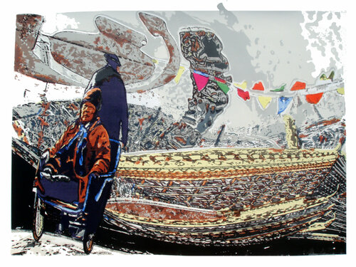 AN ORDINARY DAY IN BEIJING von Caner Karavit, Druck kaufen auf Singulart