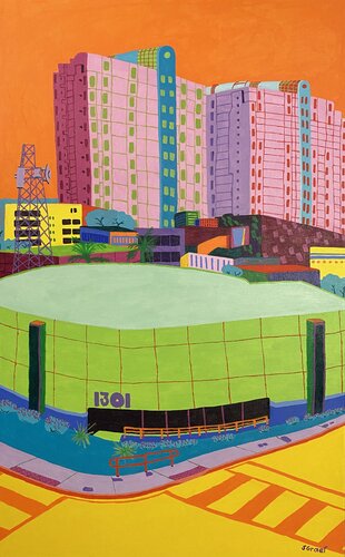 Dade Blvd von Sue Graef, Malerei kaufen auf Singulart