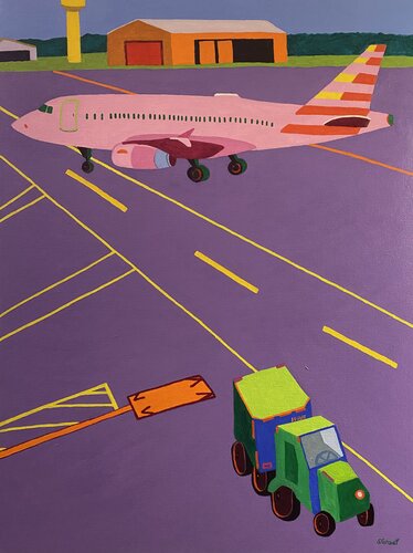 View From The Gate de Sue Graef, Pintura a la venta en Singulart