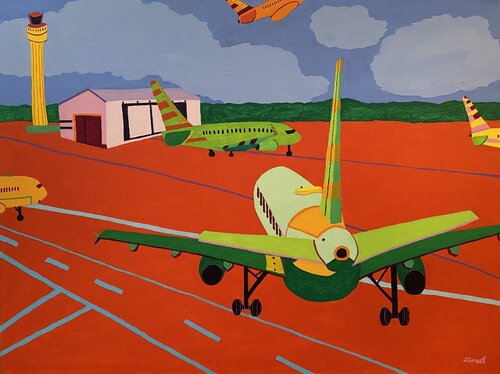 View From The Gate Two de Sue Graef, Pintura a la venta en Singulart