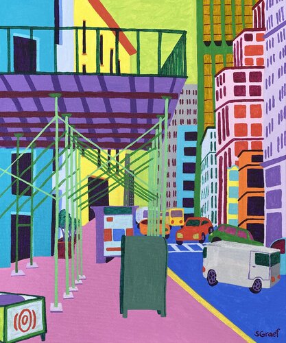 Scaffolding de Sue Graef, Pintura a la venta en Singulart
