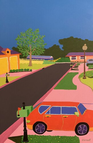 Jacob Court 3 de Sue Graef, Pintura a la venta en Singulart