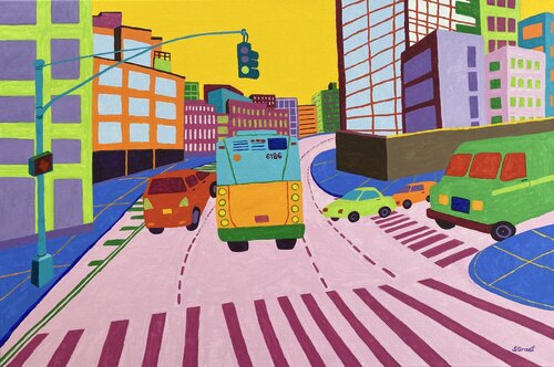 Green Light von Sue Graef, Malerei kaufen auf Singulart