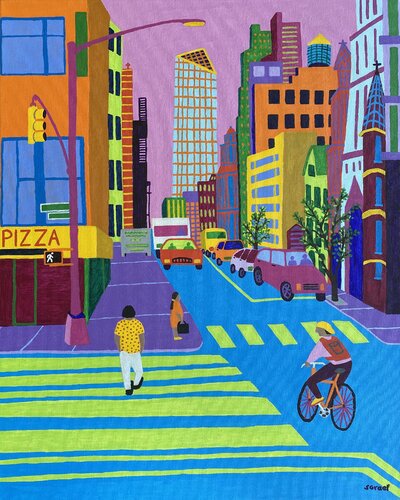 In the City di Sue Graef, Pittura in vendita su Singulart