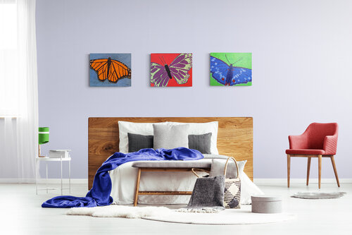 Butterfly Series di Sue Graef, Pittura in vendita su Singulart