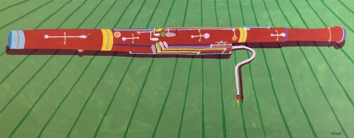 Bassoon by Sue Graef, Painting for Sale on Singulart