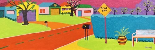 Dead End von Sue Graef, Malerei kaufen auf Singulart