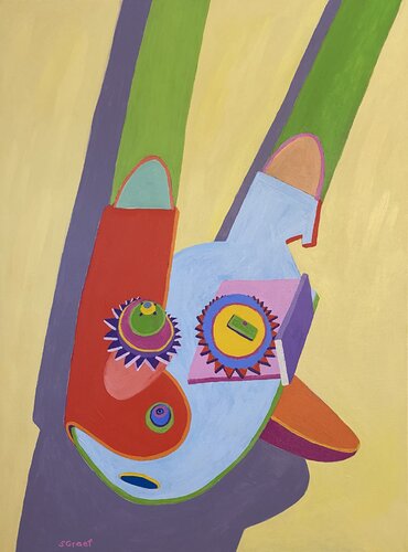 Can Opener van Sue Graef, Schilderij te koop op Singulart