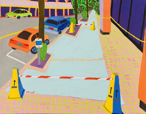 Garden Avenue von Sue Graef, Malerei kaufen auf Singulart