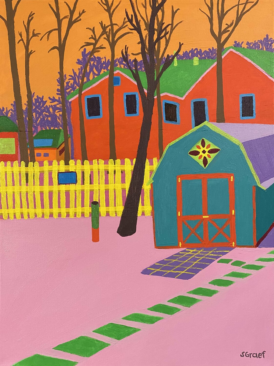 Shelby's Backyard Sue Graef