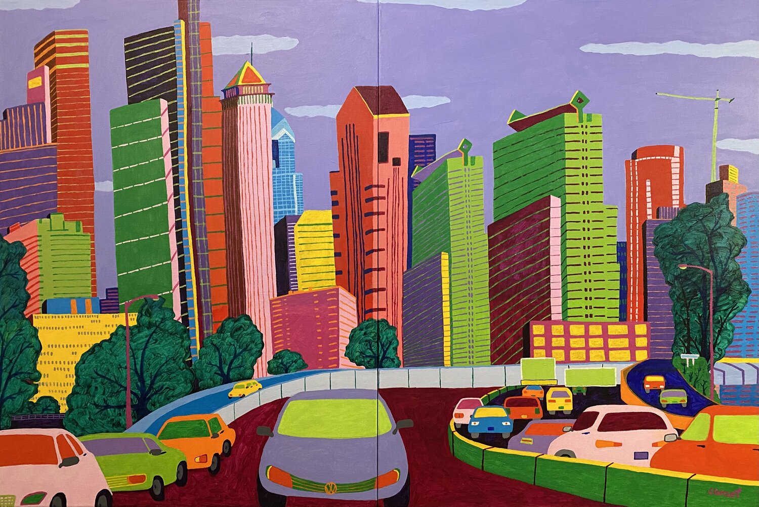 Partly Cloudy in Philadelphia Sue Graef