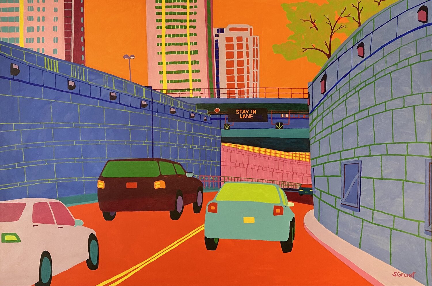 Stay in Lane Sue Graef