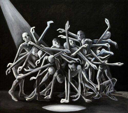 Die Suche nach dem Licht van Ilona Ottenbreit, Schilderij te koop op Singulart