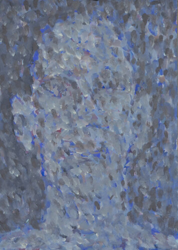 Small head braun . 2021 von Ilona Ottenbreit, Werk auf Papier kaufen auf Singulart