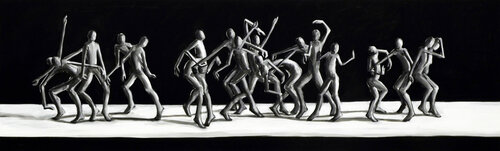 The dance di Ilona Ottenbreit, Pittura in vendita su Singulart