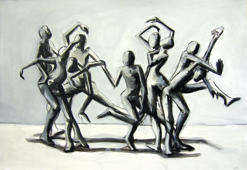 Freudentanz by Ilona Ottenbreit, 종이 for Sale on Singulart