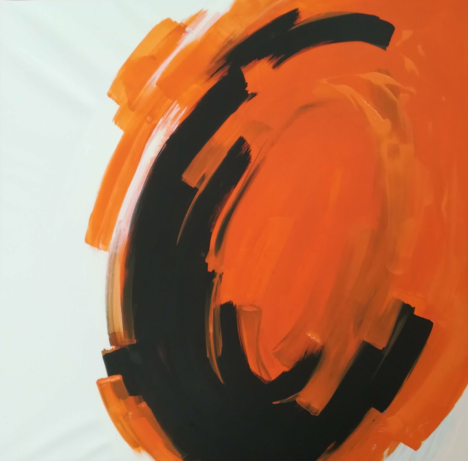 Orange Natalia Esanu Origineel schilderij te koop