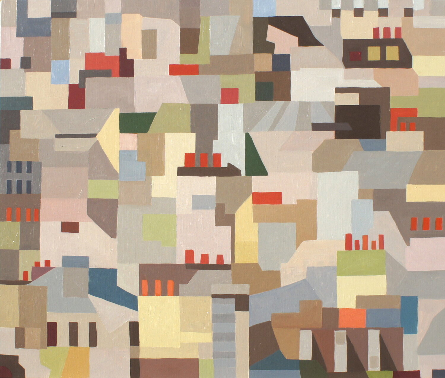 Paris : Espace 2 Gabrielle Thierry Dipinto originale in vendita