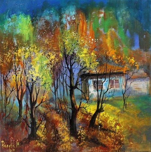 " Autumn " von Reneta Isin, Malerei kaufen auf Singulart