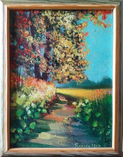 " Sunny Road " van Reneta Isin, Schilderij te koop op Singulart