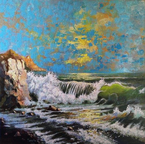 " Magical Morning " di Reneta Isin, Pittura in vendita su Singulart