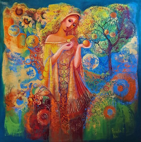 " Eos " - Goddess of the dawn van Reneta Isin, Schilderij te koop op Singulart