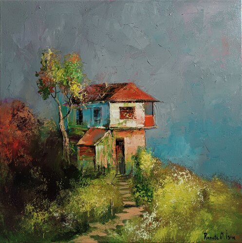 " Favorite place " de Reneta Isin, Pintura a la venta en Singulart