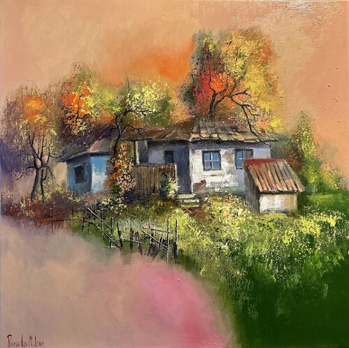 " Sunny October " di Reneta Isin, Pittura in vendita su Singulart